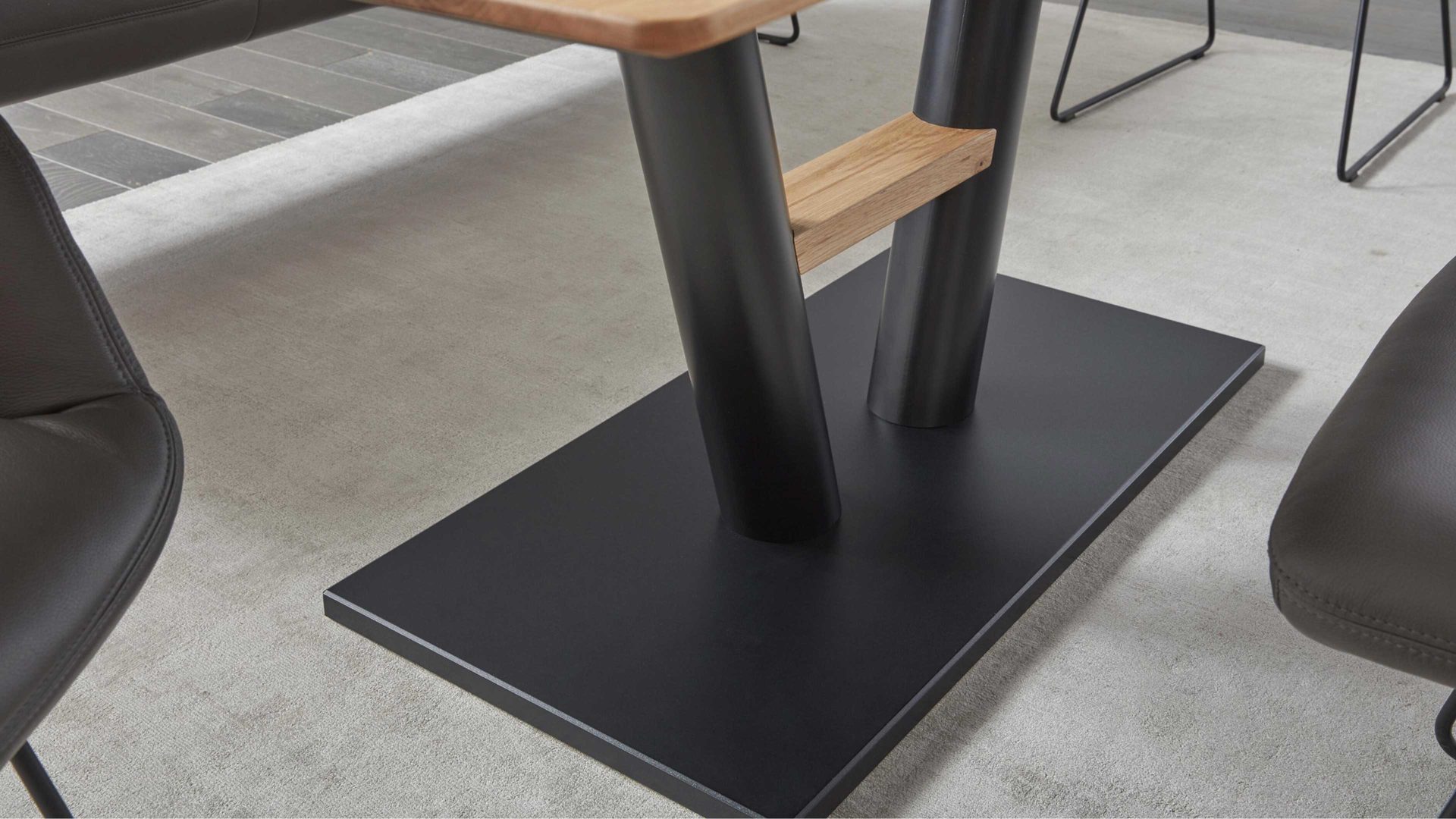 Interliving Esstisch IL 5105 ca. 200x100cm in Charakter-Eiche massiv geölt, Moebel, Tabelle, Tischplatte