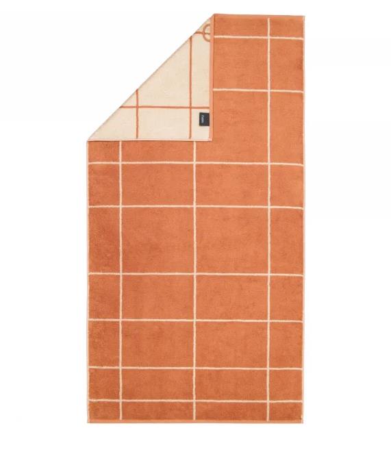 Cawö Duschtuch ATELIER 70x140cm in Farbe kupfer, Backstein, Fliese, Inneneinrichtung