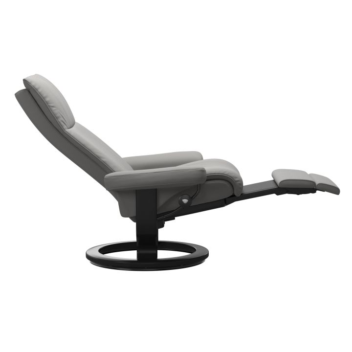 Stressless Sessel Aura (L) in Leder Paloma silver grey Stressless Sessel Aura (L) in Leder Paloma silver grey