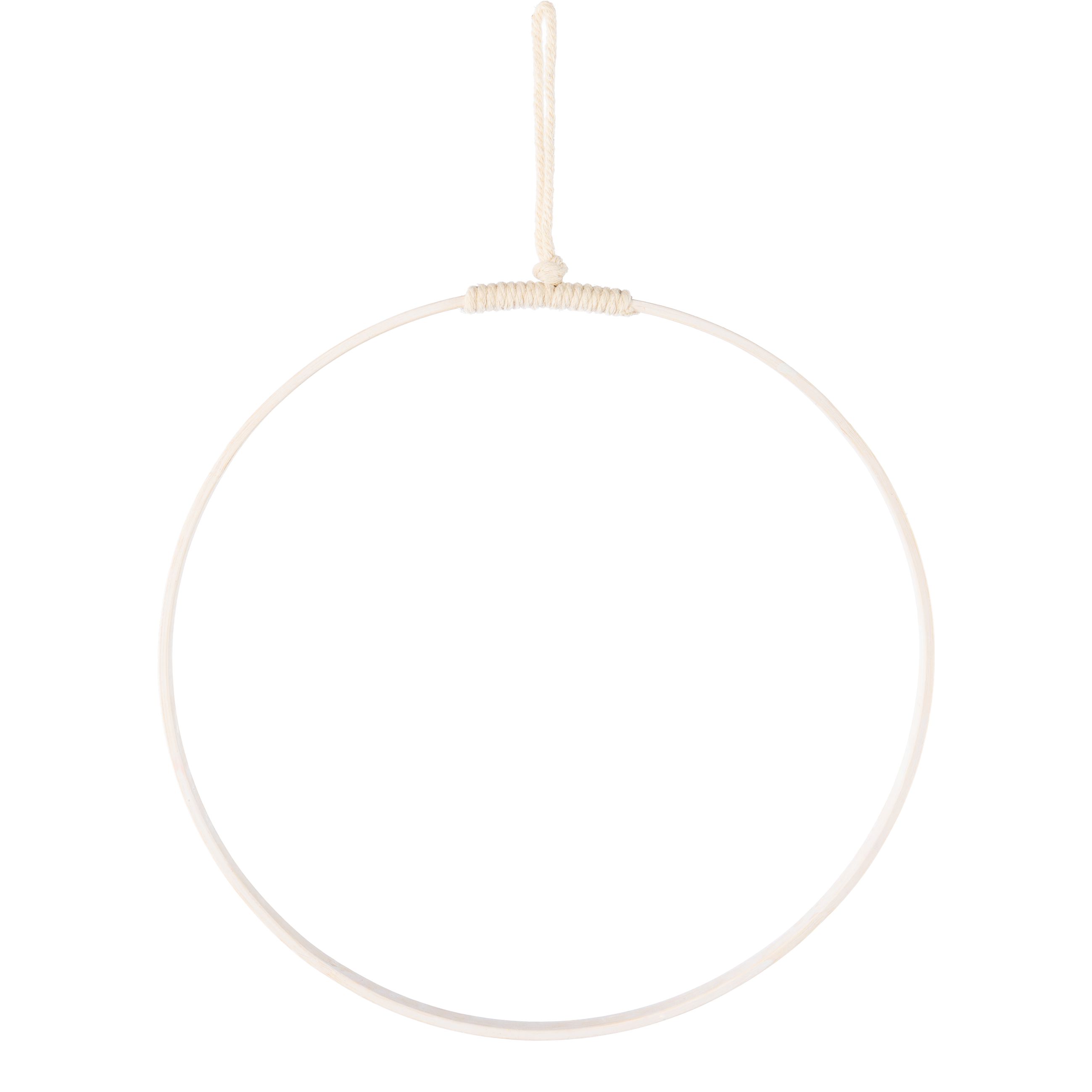 Bambus Ring Hänger 20x20cm