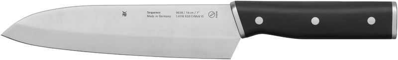 WMF Sequence Santoku-Messer 18 cm in Edelstahl/schwarz
