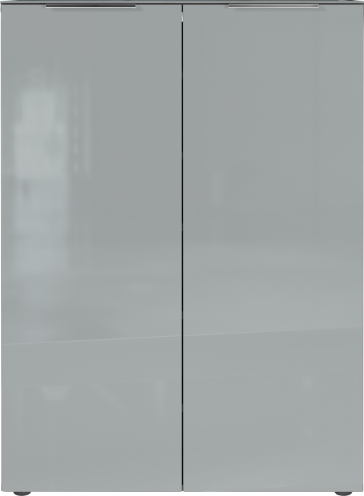 Germania Schuhschrank GW-Genova in Farbe Graphit/Silbergrau