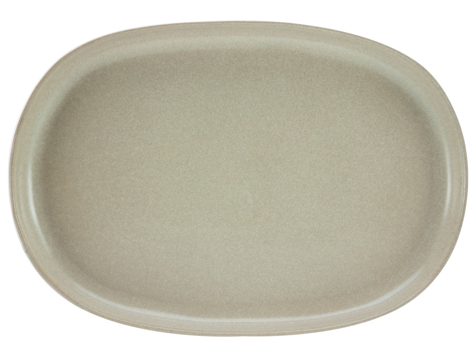 CreaTable Servierplatte Uno in Farbe Sand matt