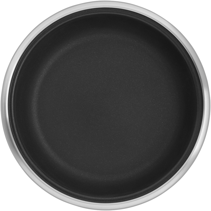 WMF Click&Serve Bratpfanne Ø 24cm in Edelstahl/schwarz, Kochtopf, Kochgeschirr, Teller, Bratpfanne