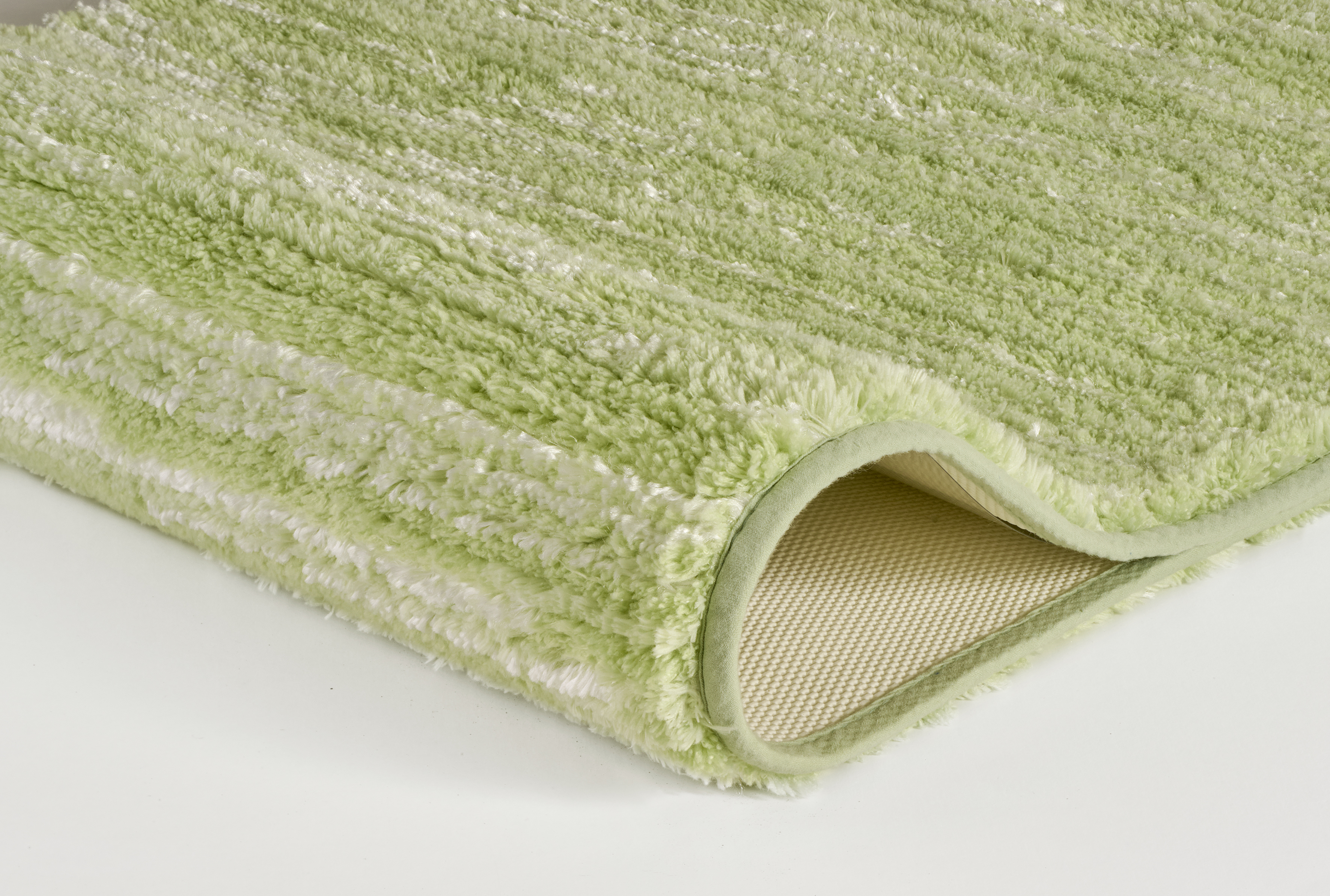Kleine Wolke Badteppich GLOW ca. 70x120cm in Farbe Dill