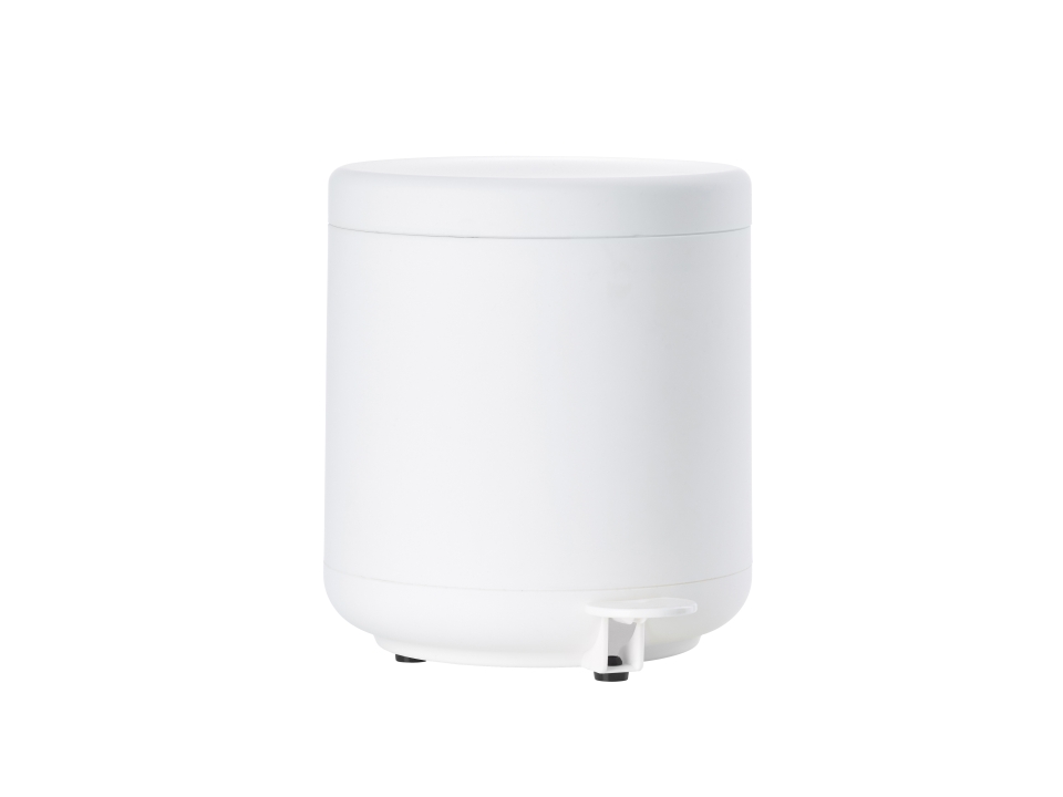 Zone Denmark Pedaleimer 4 Liter in Farbe white