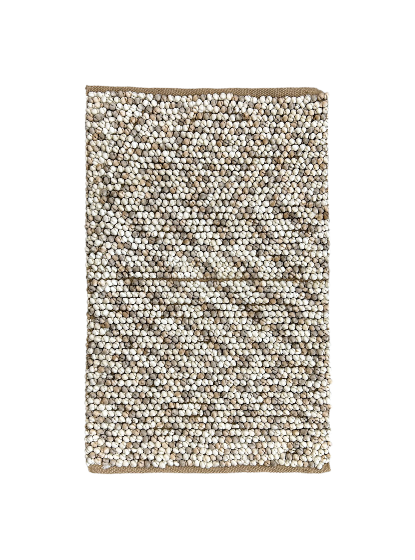 Heckettlane Badematte ca. 60x100cm in Farbe Natural, Dekoration für Zuhause, Teppich
