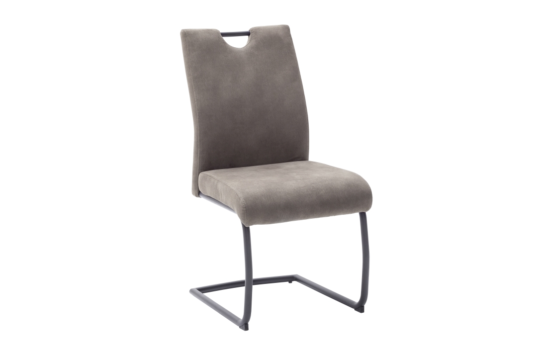 MCA Furniture Schwingstuhl Acroma ca. 49x98x63cm in Stoff Antiklook sand