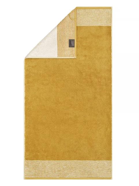 Cawö Handtuch TWO-TONE 50x100cm in Farbe gold, Dekoration für Zuhause, Teppich, Sperrholz, Holz