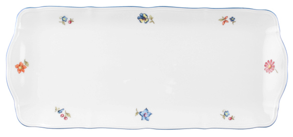 Seltmann Weiden Kuchenplatte eckig 35x17,5cm Sonate 34032 Nostalgie 
