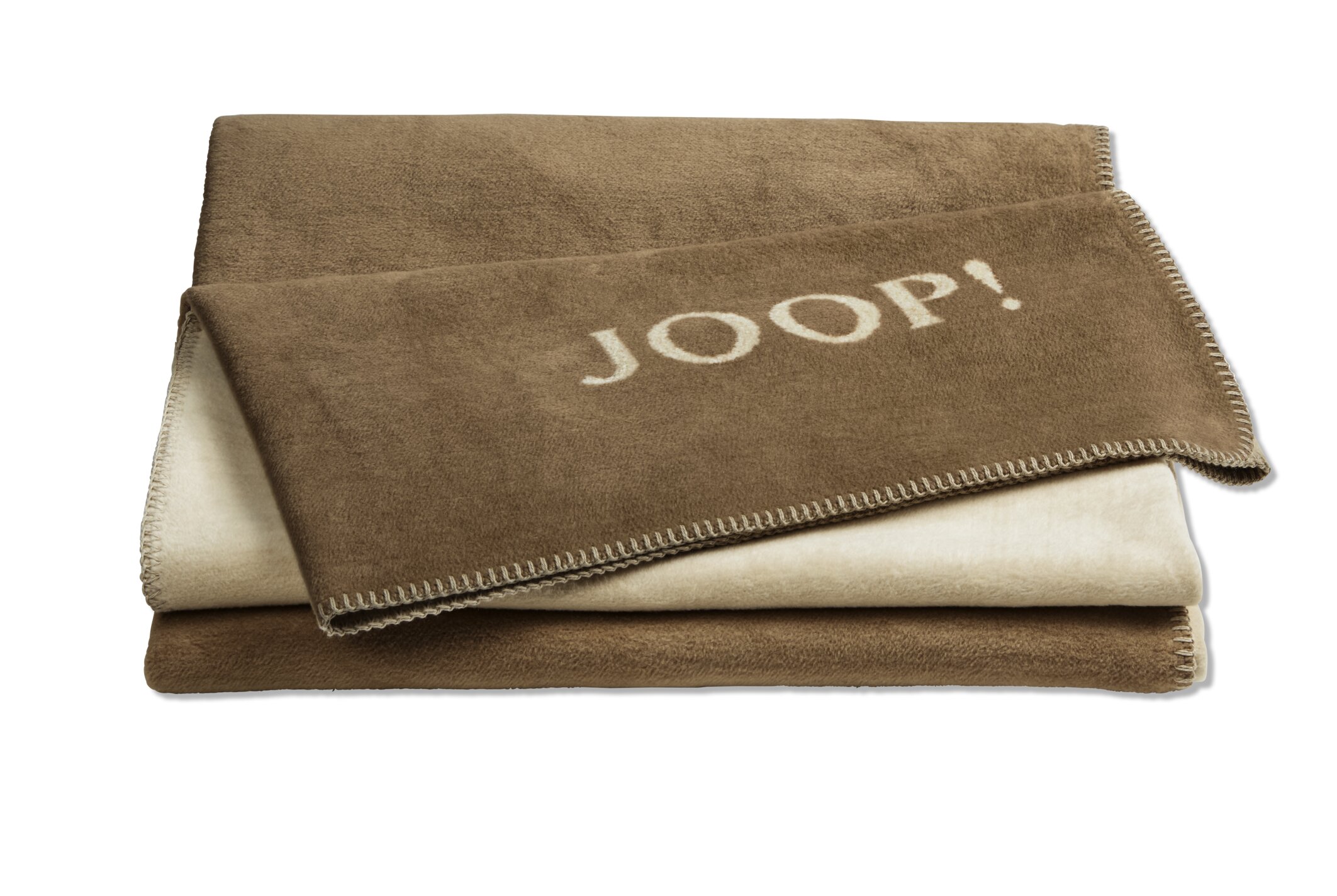 JOOP! Decke UDF ca. 150x200cm in Farbe Cashew-Macchiato