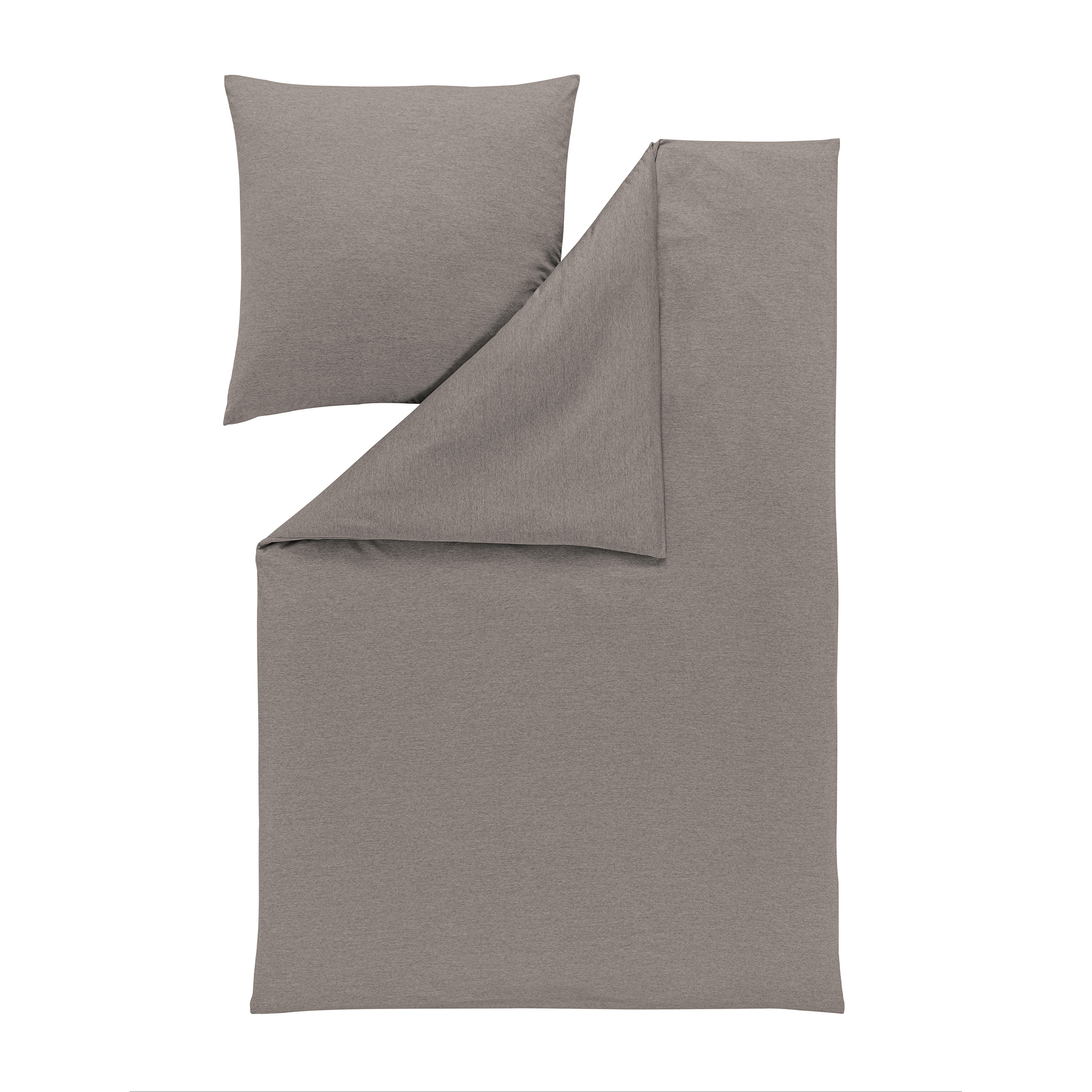 Bettwäsche TAKOMA  ca. 135x200cm in Farbe taupe
