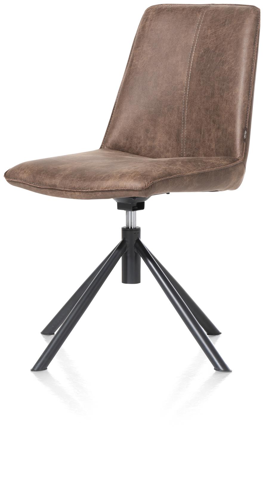 Henders & Hazel Stuhl Brody Leder Corsica semi braun