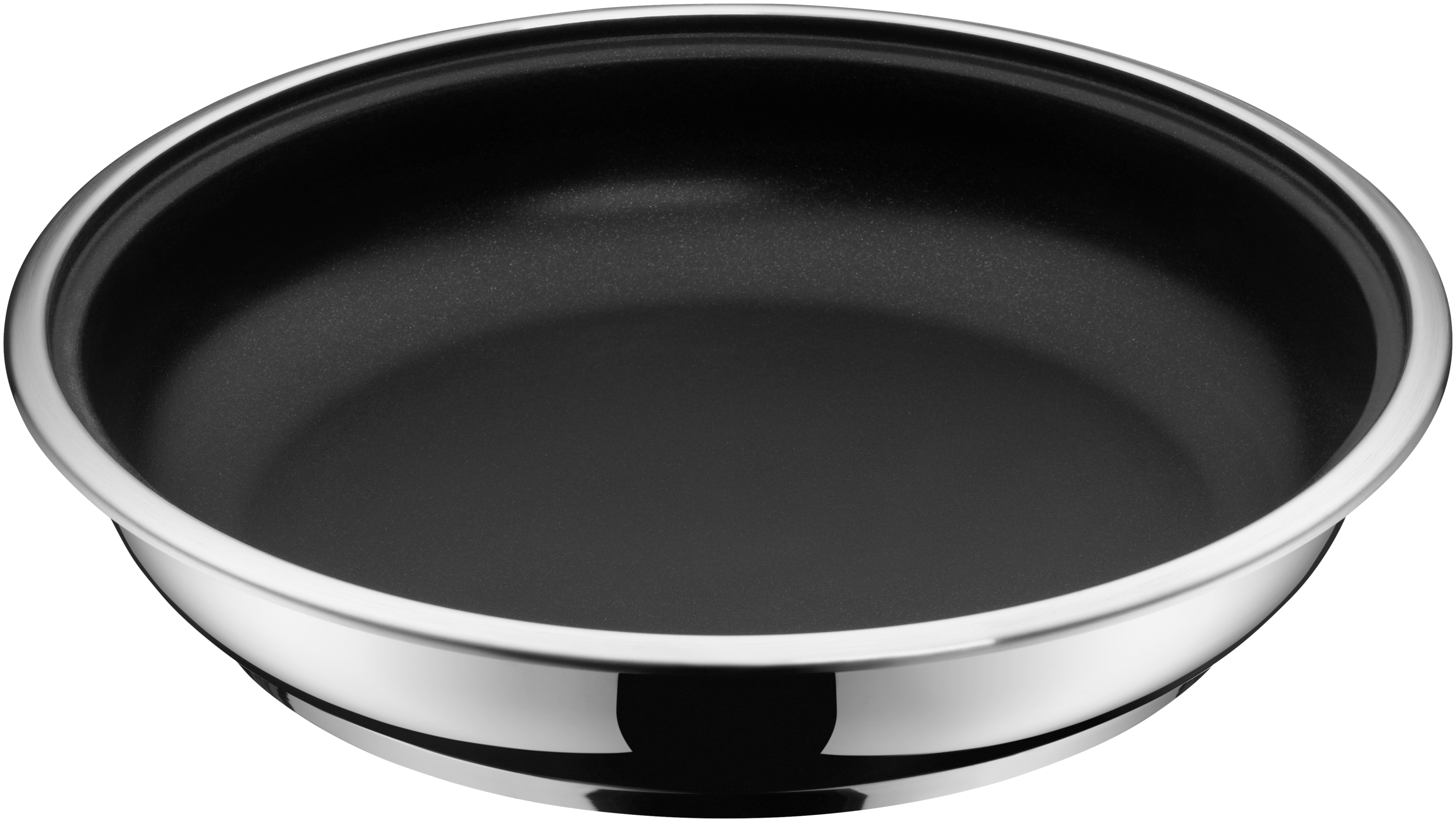 WMF Click&Serve Bratpfanne Ø 28cm in Edelstahl/schwarz, Kochtopf, Kochgeschirr, Schüssel, Bratpfanne, Kochtopf, Kochgeschirr, Schüssel, Bratpfanne, Kochtopf, Kochgeschirr, Schüssel, Bratpfanne