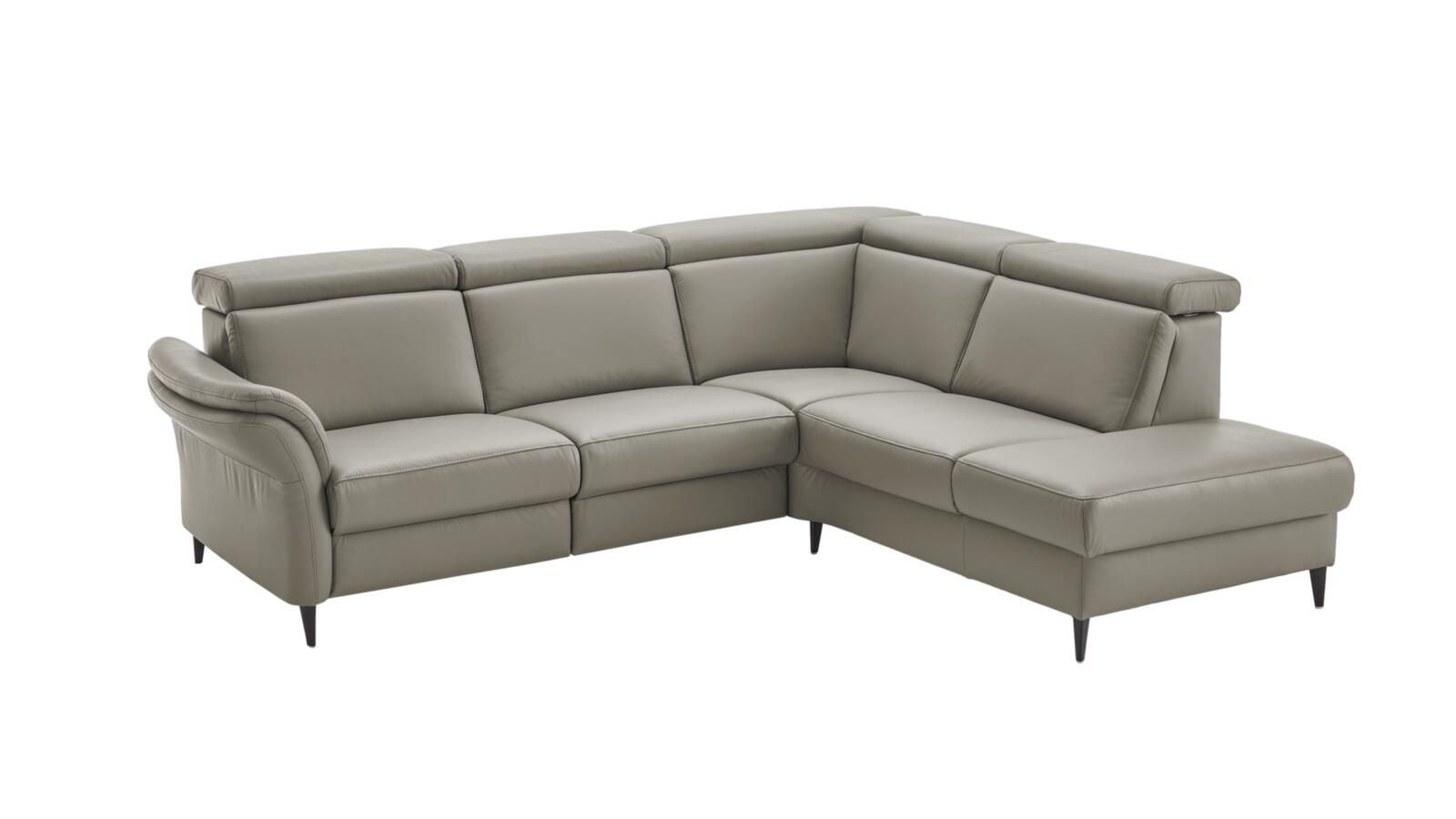 Modulmaster Polstergruppe MM-PN1209 ca. 257x209cm in Leder Torro granit
