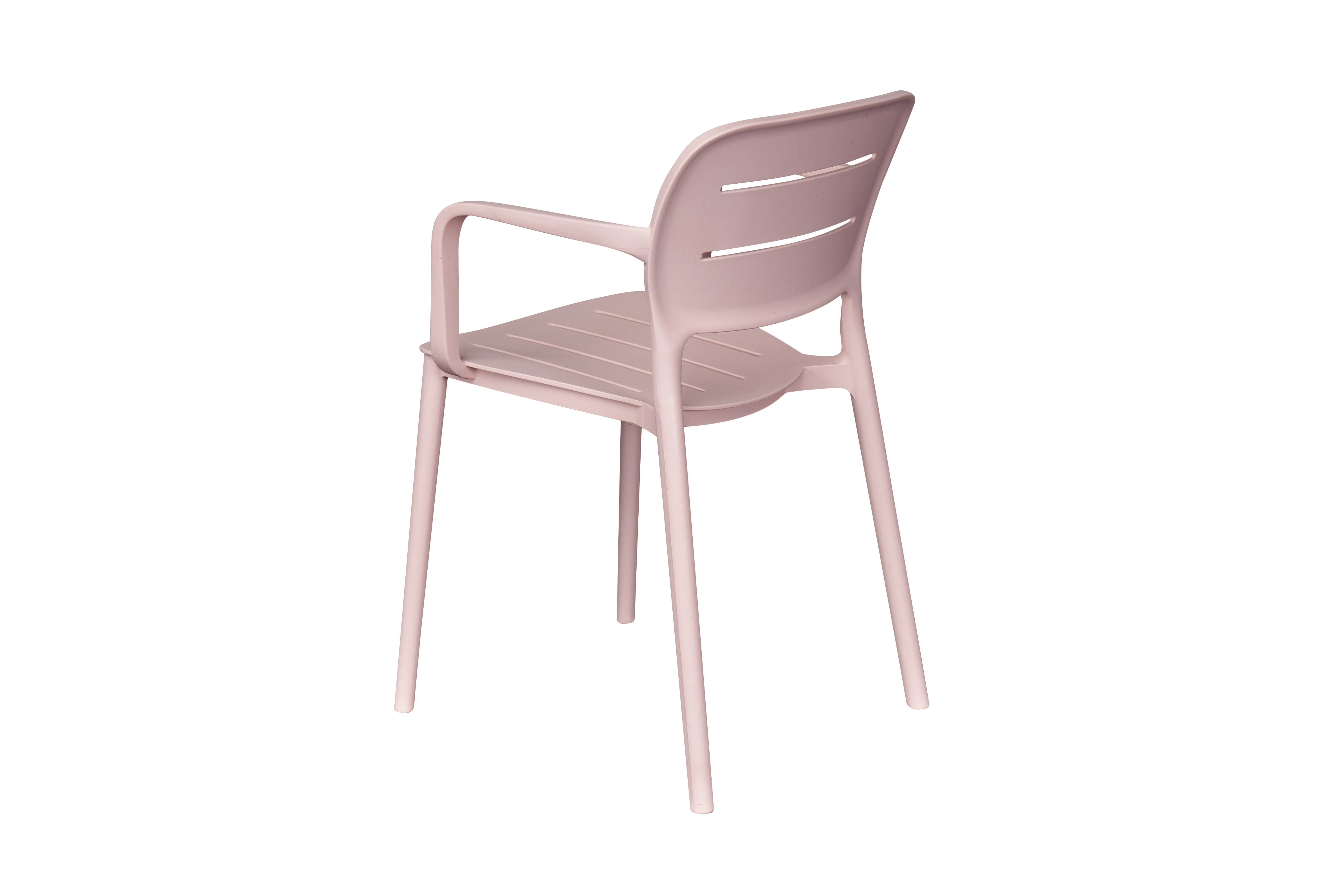 L.C. Wholesaler Stapelstuhl VETI in Farbe rosa