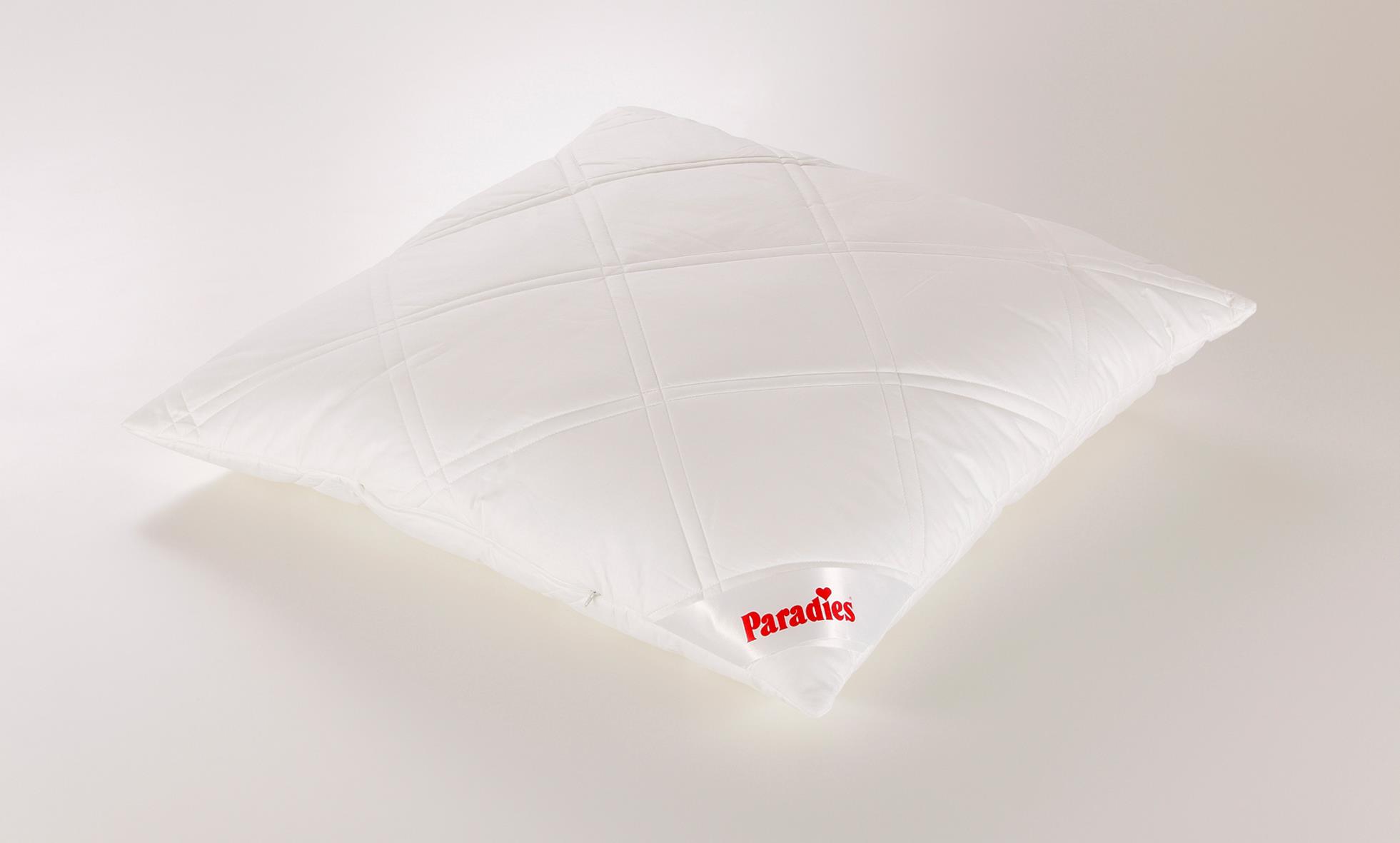 Paradies Kissen 80x80cm KORA SOFTY PLUS BIO in Baumwollgewebe, Kissen, Dekoration für Zuhause