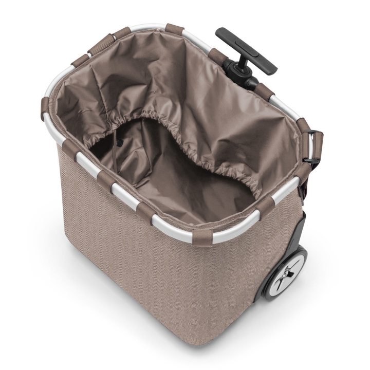 Reisenthel CARRYCRUISER in Farbe herringbone mokka, Korb, Zubehör, Tasche, Handtasche, Mobiliar
