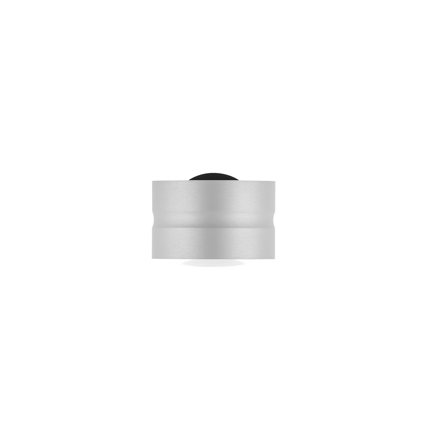 LED-Wandleuchte  ca. B11 H9 T17 cm in Alu eloxiert