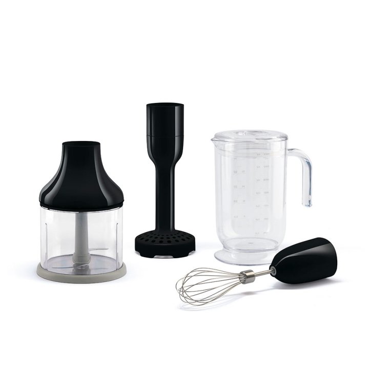 Smeg Zubehör-Set für Stabmixer HBF01 in Schwarz