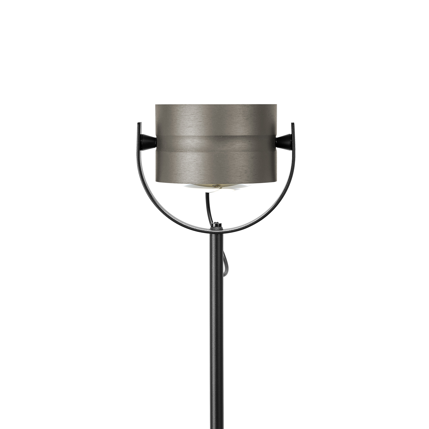 B-Leuchten LED-Stehleuchte  Durchmesser ca. 24cm, Höhe ca. 155cm in Bronze eloxiert, Lampe