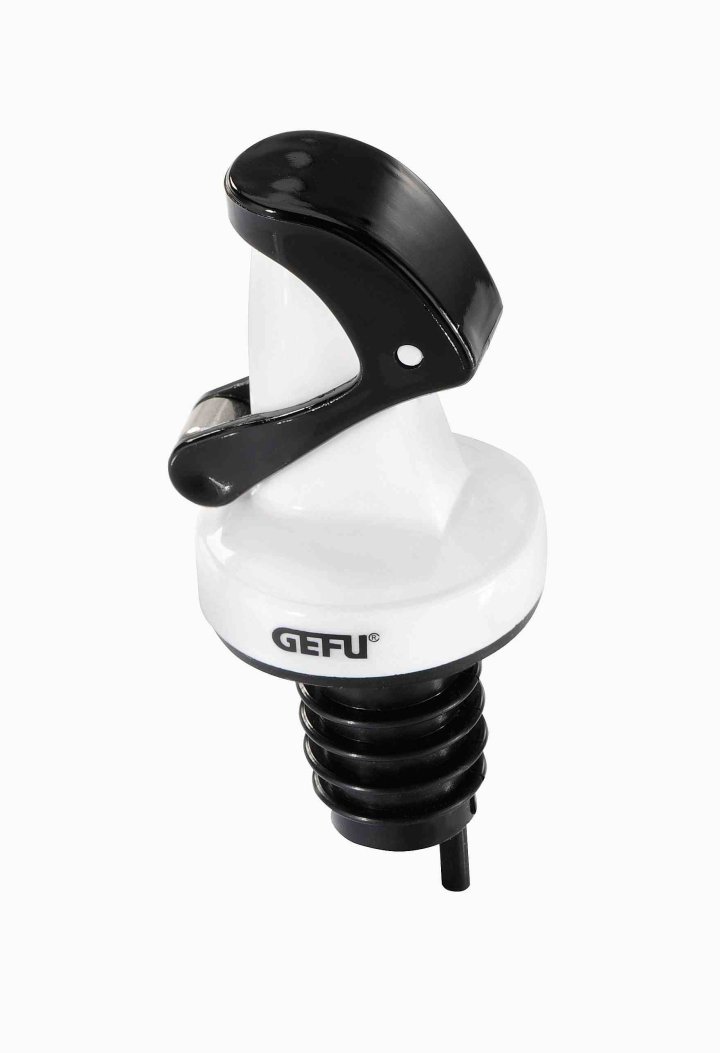 GEFU Ausgießer AUTOMATICO in Schwarz, weiß