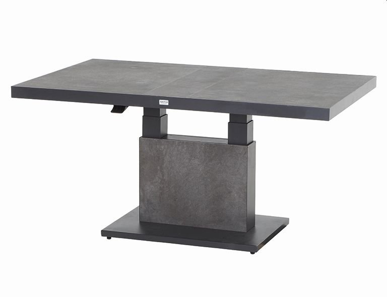 Gautzsch Lifttisch BELLANI ca. 140x85cm in Aluminium anthrazit matt