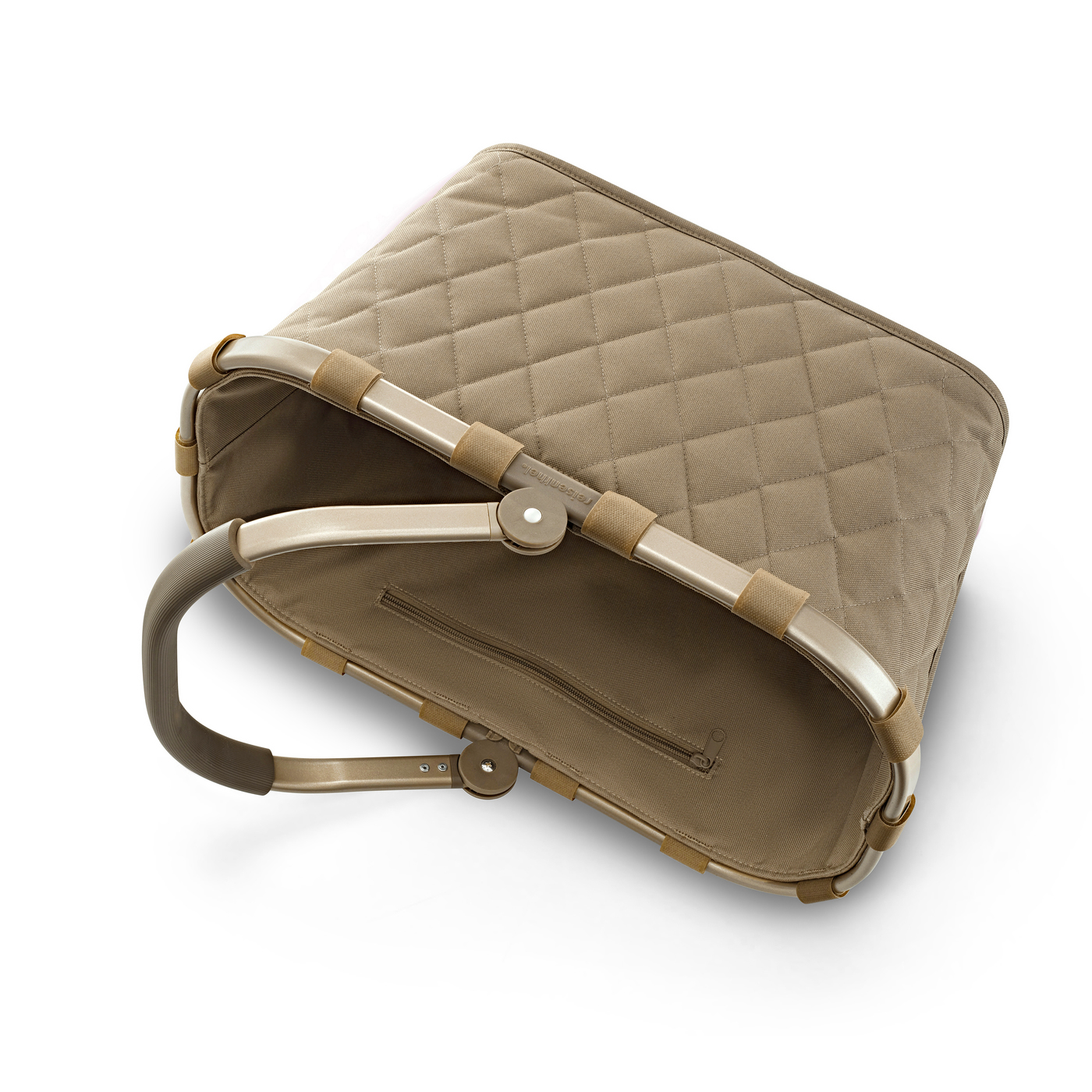 Reisenthel CARRYBAG in Farbe frame rhombus olive, Zubehor, Tasche, Handtasche, Geldbörse