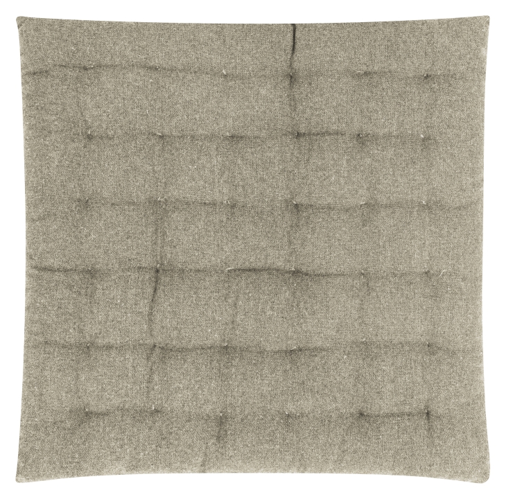 Magma Heimtex Stuhlkissen FREYA ca. 40x40cm in Farbe taupe