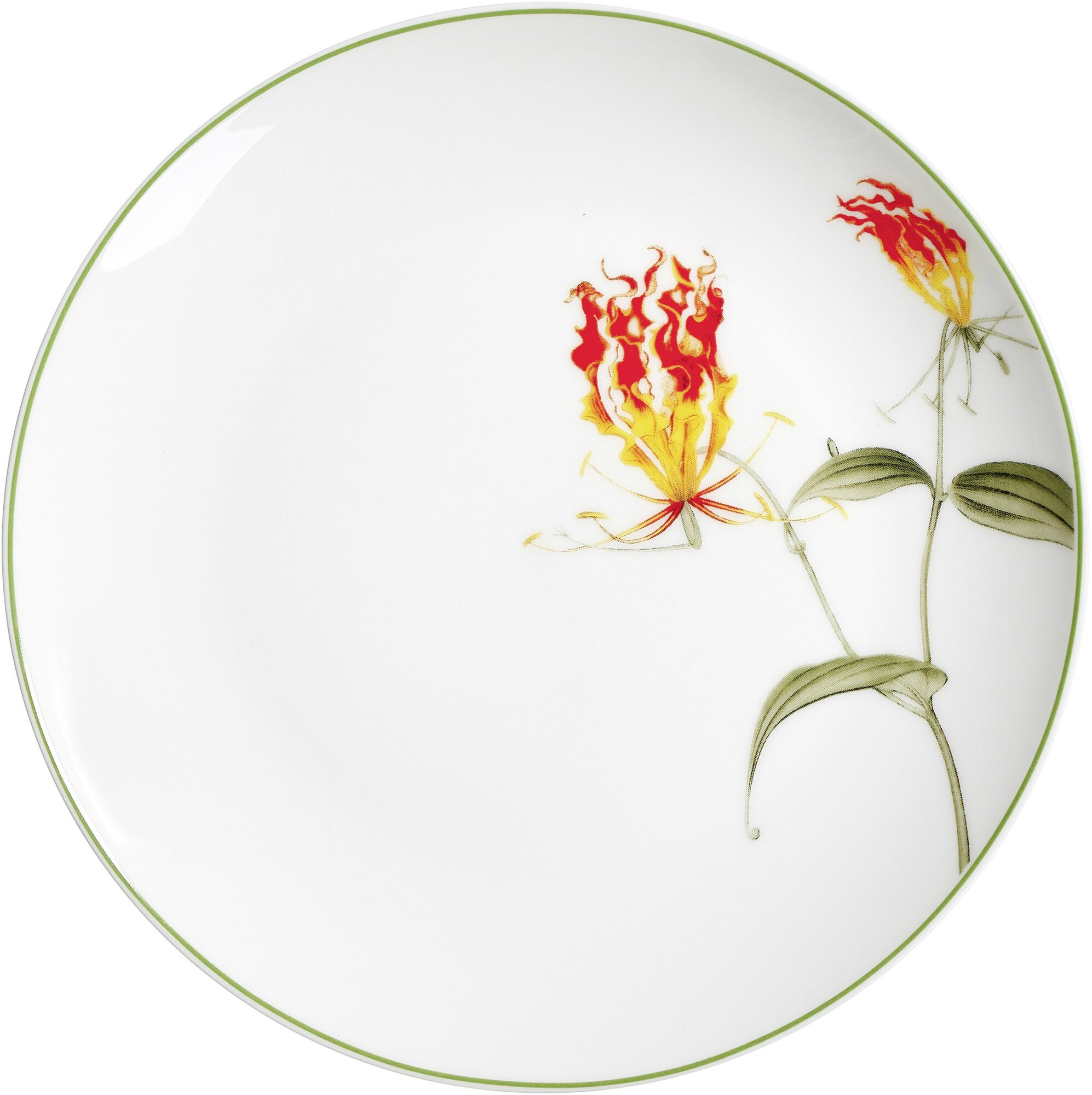 Ritzenhoff & Breker Dessertteller 0cm FLORA aus Porzellan weiß/bunt