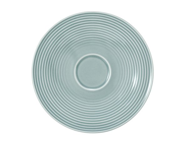 Seltmann Weiden Kombi-Untertasse groß 16,5 cm Beat 3 Arktisblau