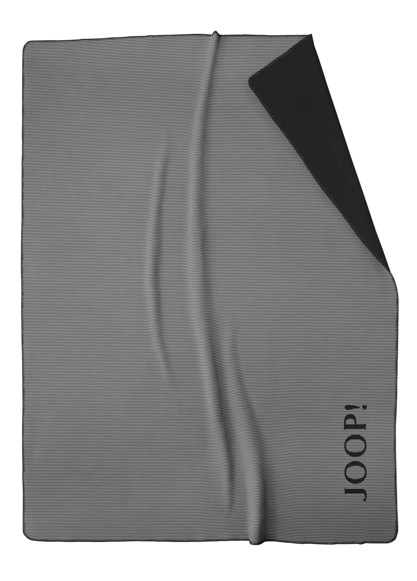 JOOP! Decke TOUCH ca. 220x240cm in Farbe Anthrazit-Schw., Bekleidung, Bademode