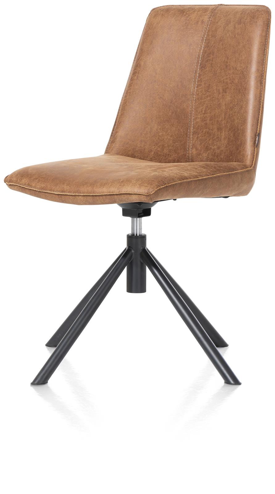 Henders & Hazel Stuhl Brody Leder Corsica semi cognac