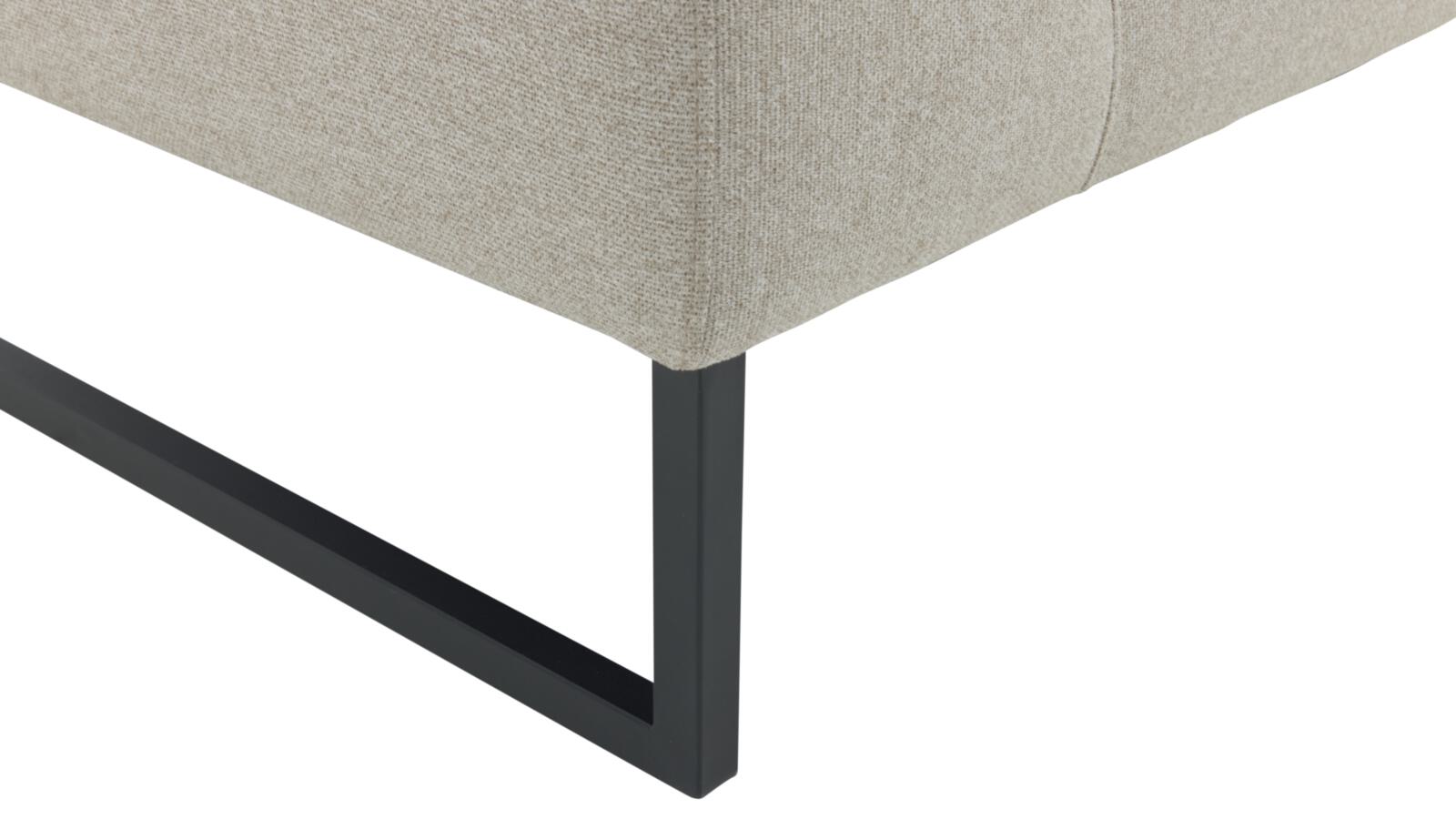 Roomio 2,5-Sitzer NO. 4101 in Stoff Simply Clean sand