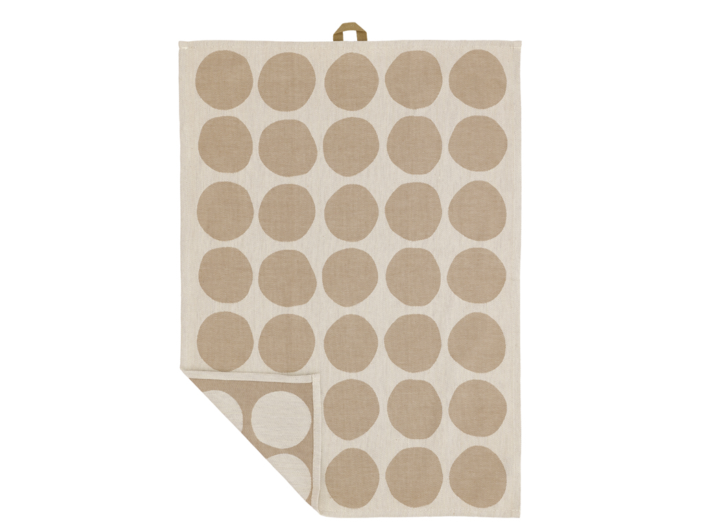 F&H Geschirrtuch  BUBBLES in Farbe Braun