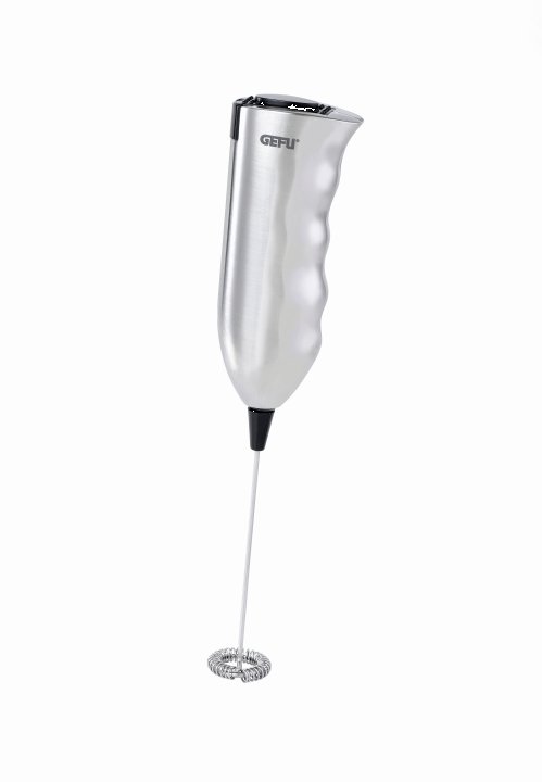GEFU Milchaufschäumer Marcello schwarz/silber