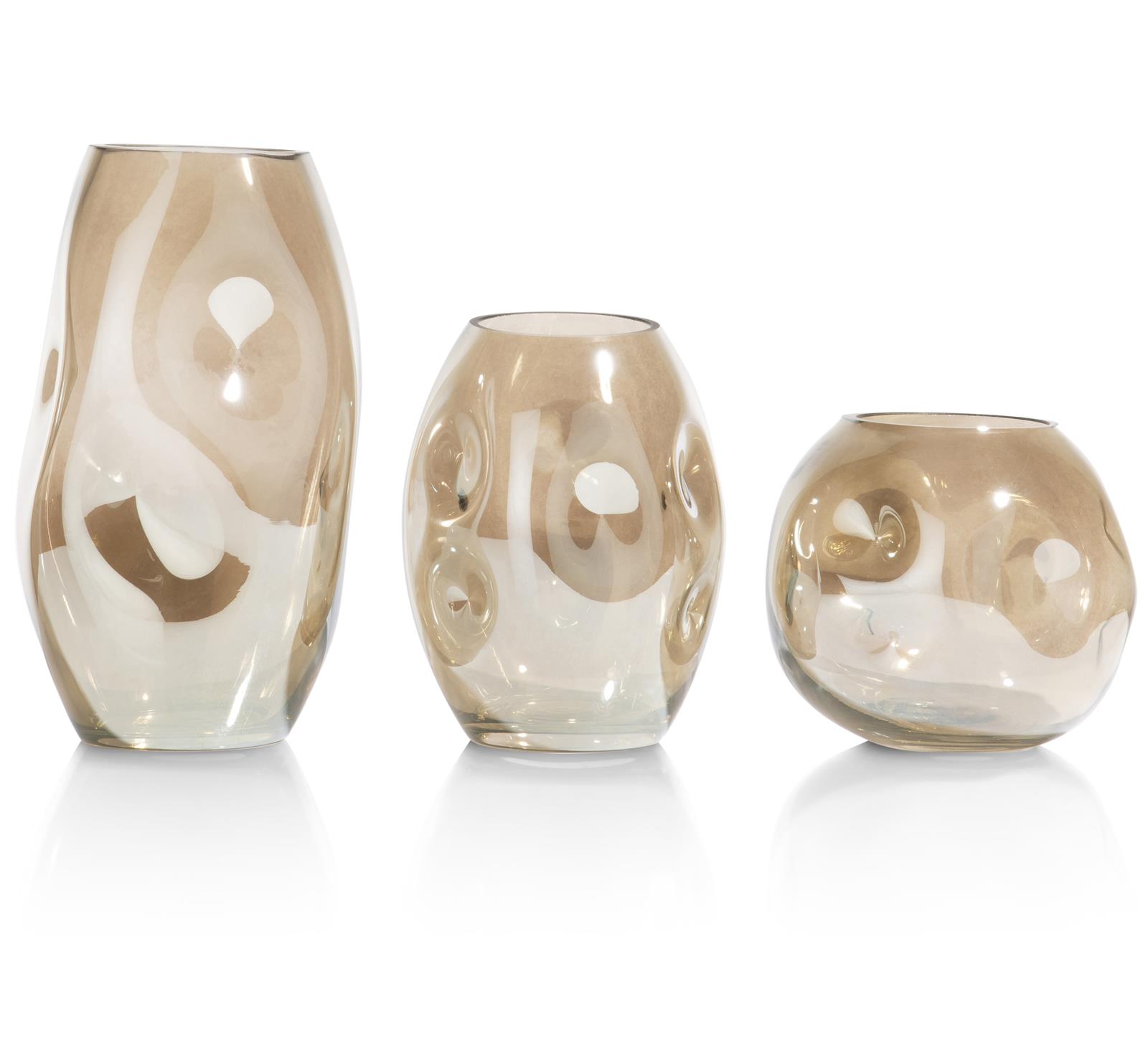 Coco Maison Vase Don H19cm - grau 48208-GRY