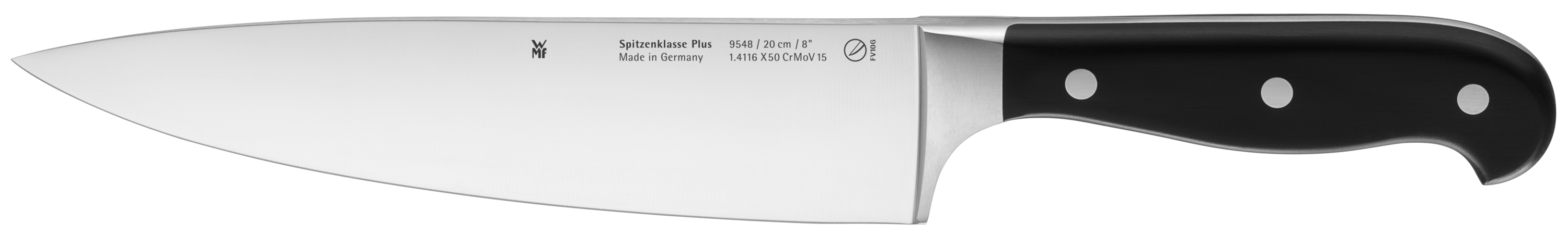 WMF Spitzenklasse Plus Kochmesser, 20 in schwarz