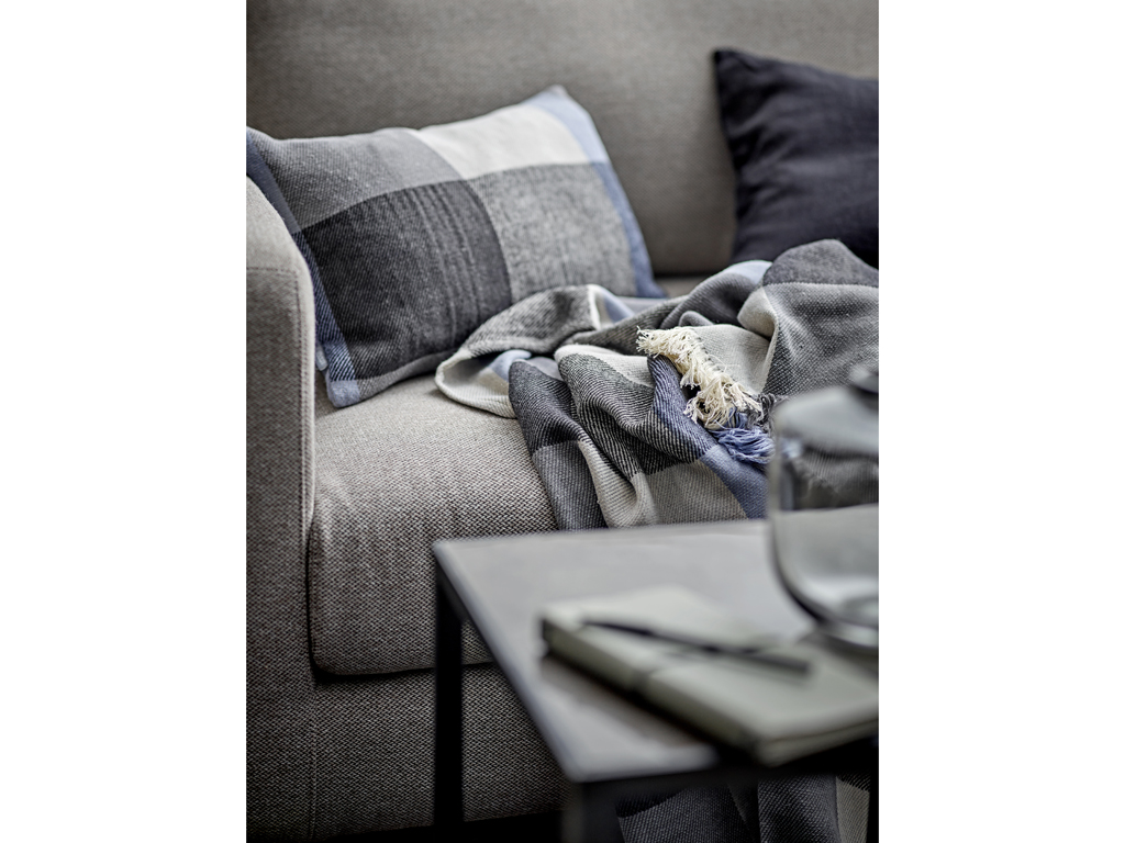 Södahl Decke in Farbe grey