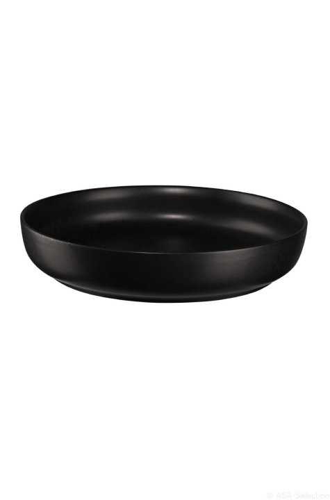ASA-Selection Gourmetteller Coppa in Farbe schwarz matt