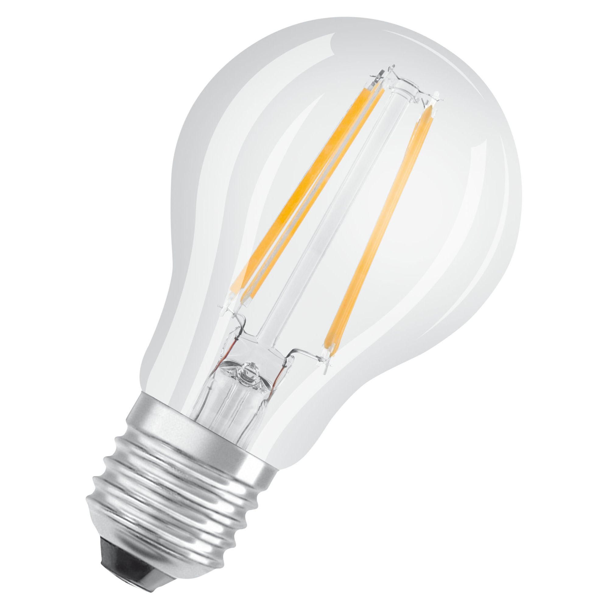 LEDVANCE Leuchtmittel BELLALUX CL A  FILAMENT klar 60 6,5W/827 E27 M2