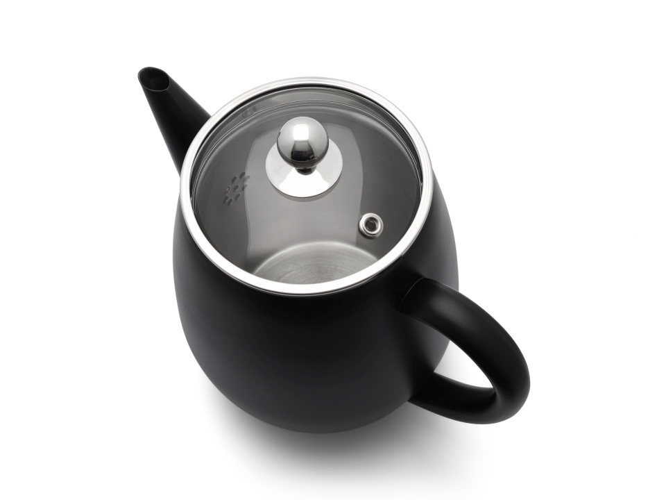 Bredemeijer Teekanne Duet Eva 1,1 Liter in Farbe schwarz