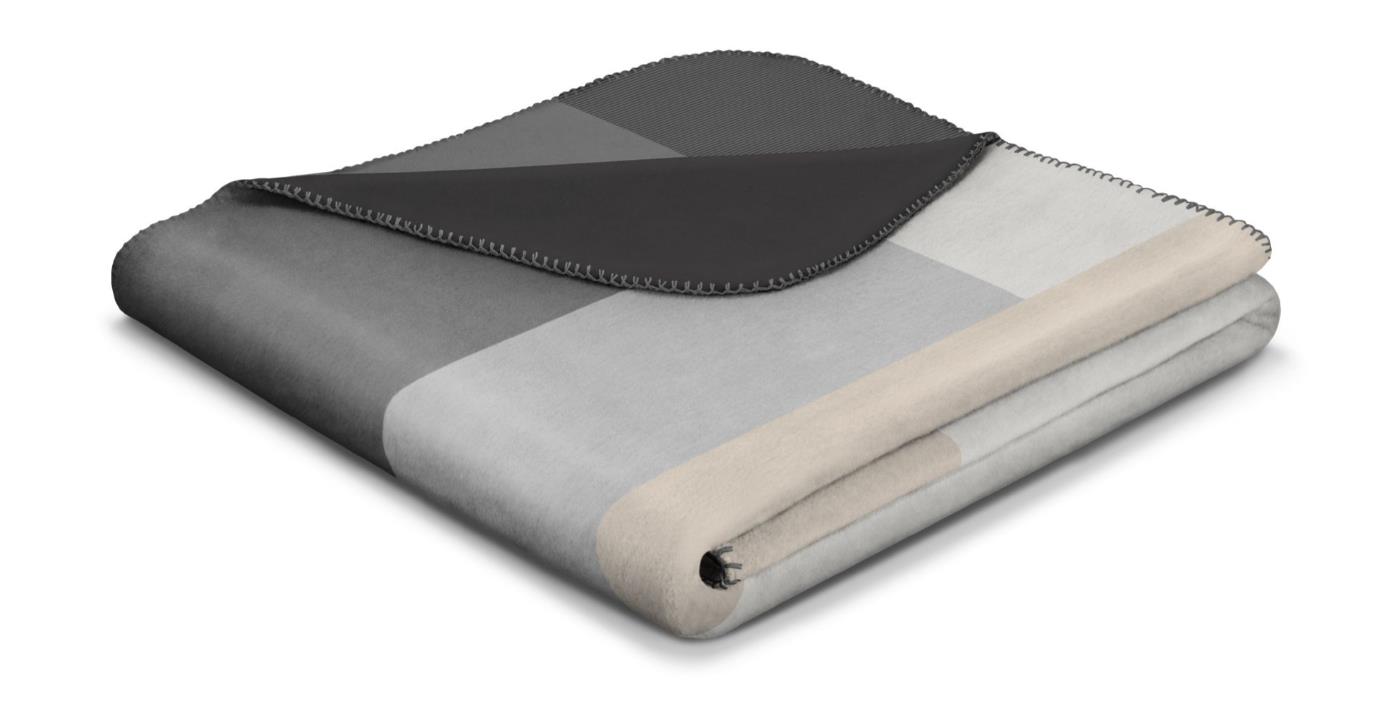 Biederlack Decke ca. 220x240cm in Farbe Black Part, Decke