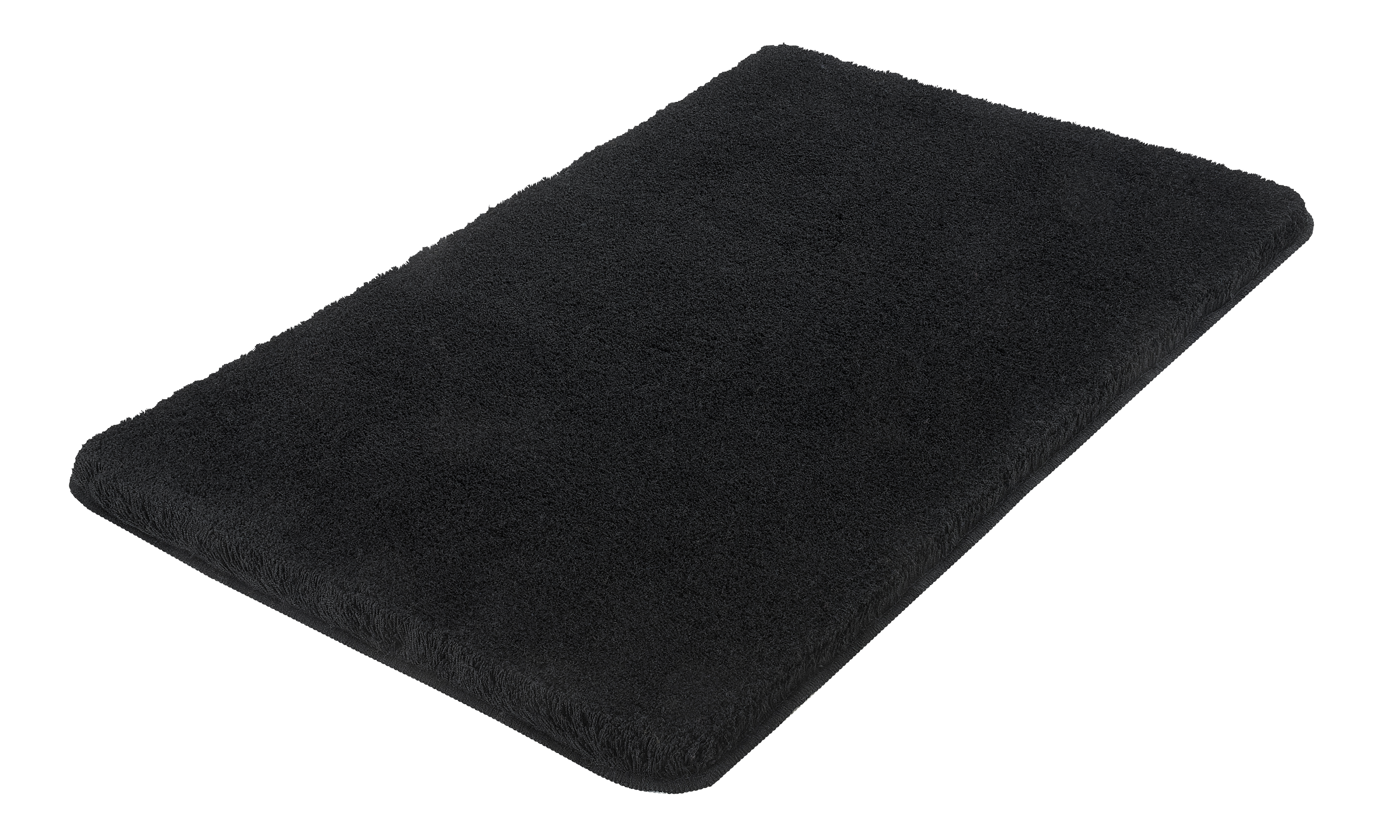 Kleine Wolke Badteppich RELAX ca. 70x120cm in Farbe Schwarz