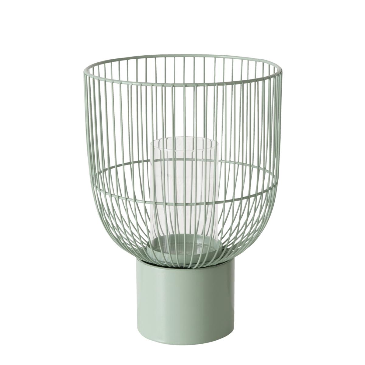 Boltze Windlicht Cindy 35cm CINDY 25x35 in Glas/Metall