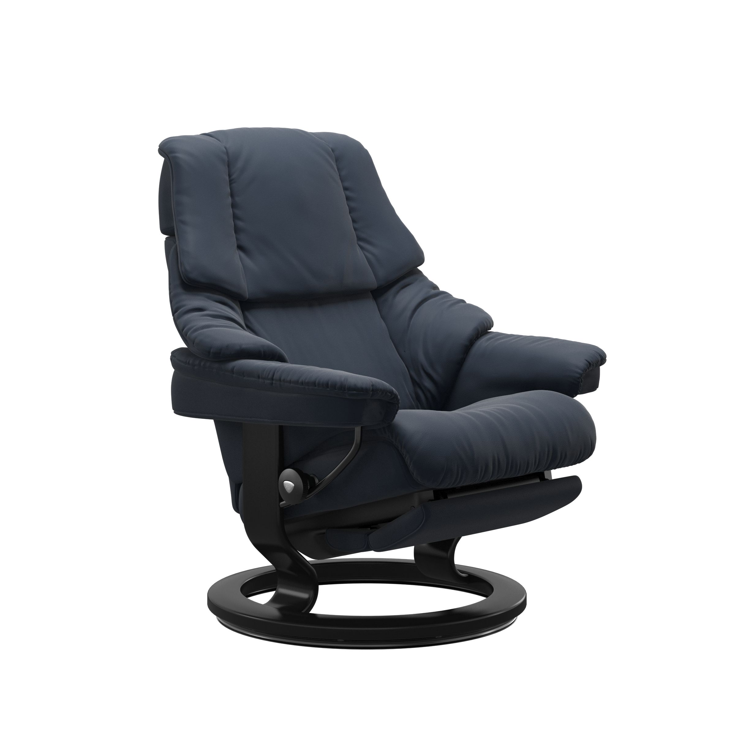 Stressless Sessel Reno Classic (M) in Leder Paloma Oxford blue