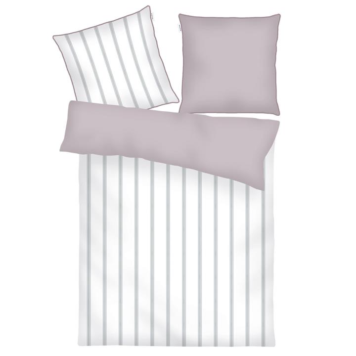 Tom Tailor Satin-Bettwäsche ca. 135x200cm in Farbe Light Mauve