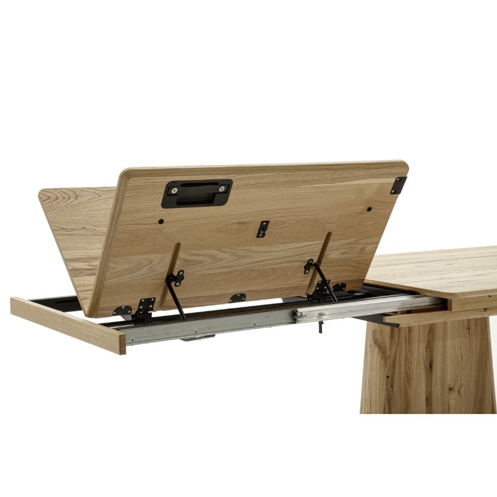 SCHÖNER WOHNEN-Kollektion Esstisch EASY ca.100x190cm in Eiche rustico hell geölt
