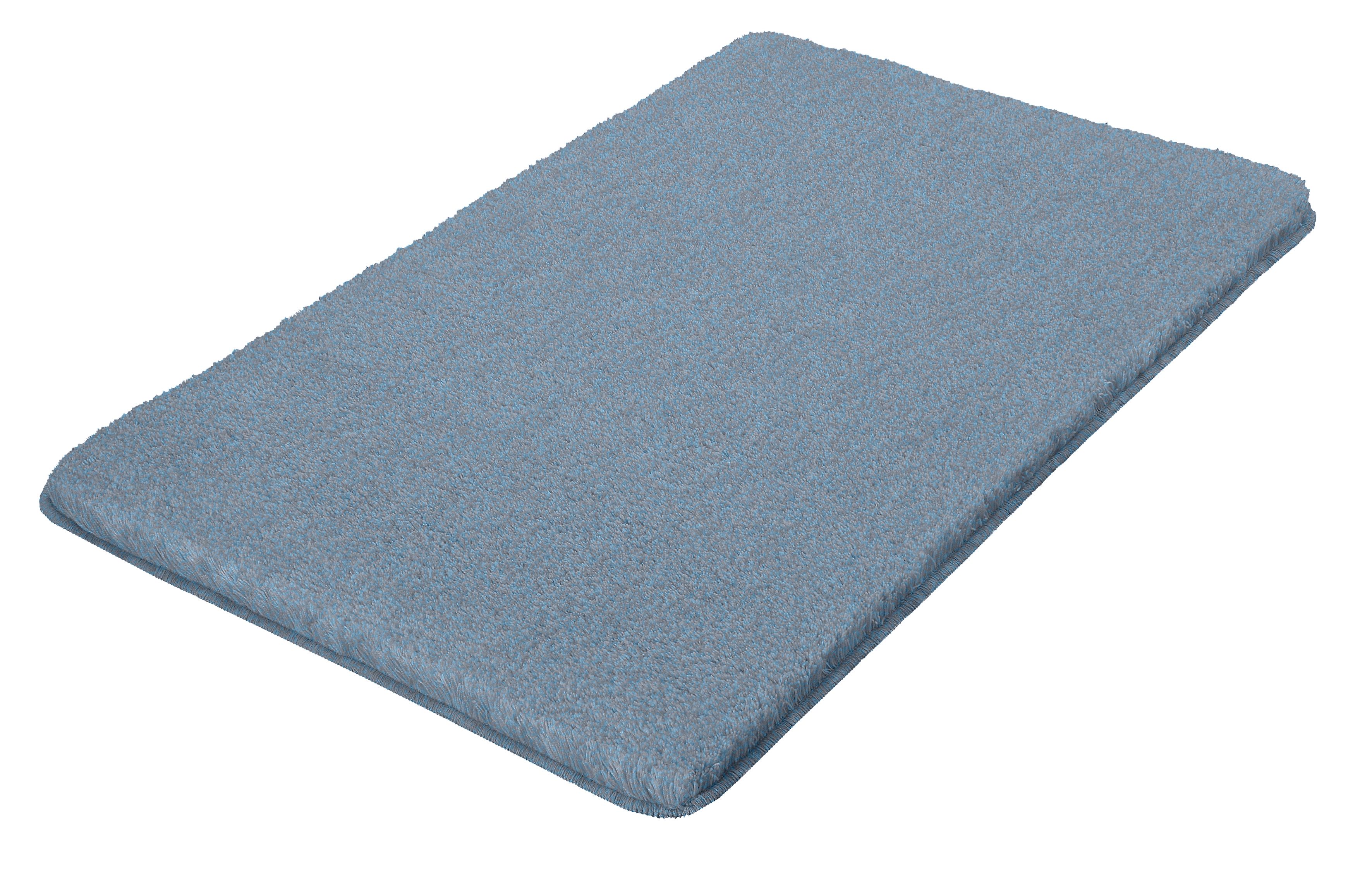 Kleine Wolke Badteppich RELAX ca. 70x120cm in Farbe Stahlblau