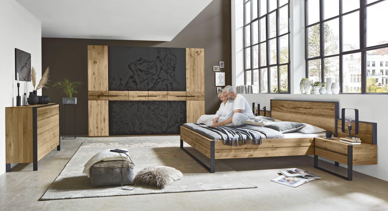 Thielemeyer Schlafzimmer Steel aus massiver Wildeiche